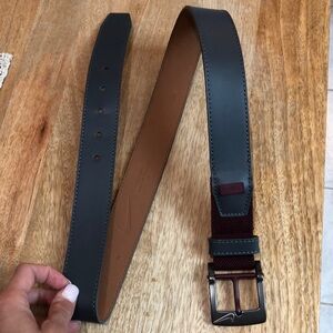 Nike Men’s G-Flex Grey Leather Belt